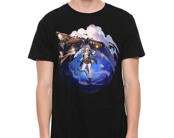 Camiseta Honkai Star Rail Stelle, de algodón, disponible en tallas para hombre y mujer (HON-107000b)