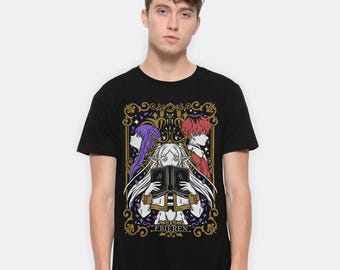 Camiseta Frieren Beyond Journey's End, camiseta de algodón Sousou no Frieren, tallas para hombre y mujer