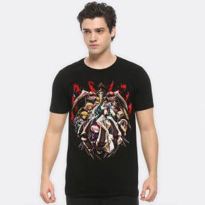 Camiseta de anime Overlord, algodón, tallas para hombre y mujer (VRL-724329)