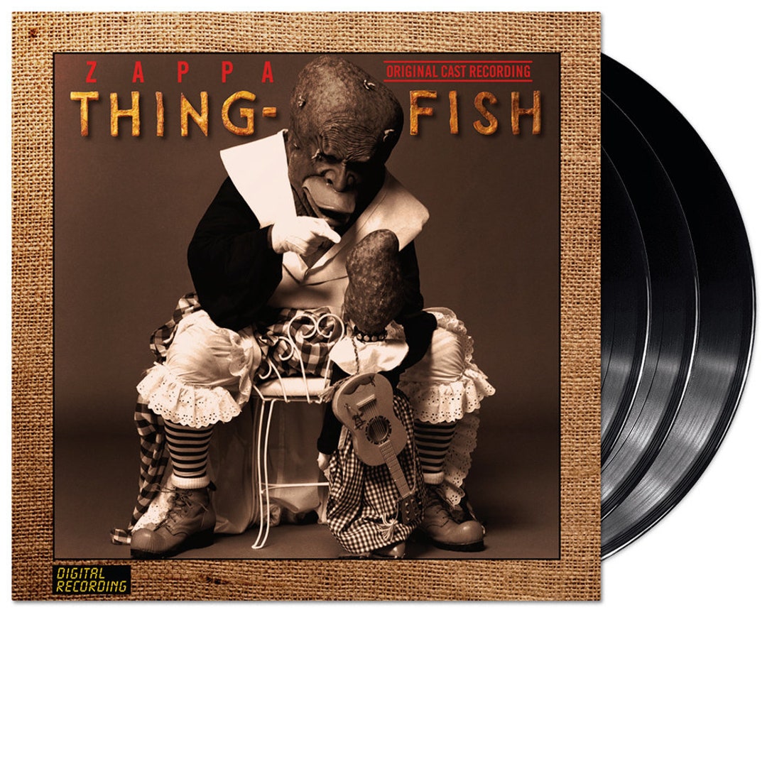 スーパーセール 目玉商品 Frank Zappa - Thingfish 3vinyl LP Box Set W/ Hustler 洋楽