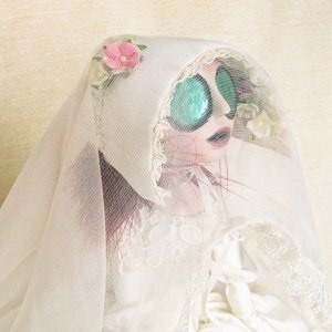 Jane Eyre Bronte Victorian Gothic Bride Art Doll image 2