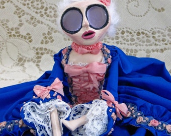Madame de Pompadour - French Historic Art Doll by Natasha Morgan