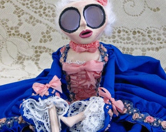 Madame de Pompadour - Franse historische kunstpop van Natasha Morgan