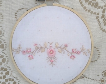 Embroidery Sampler - Regency Pinks