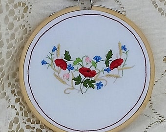 Embroidery Sampler - Wildflowers