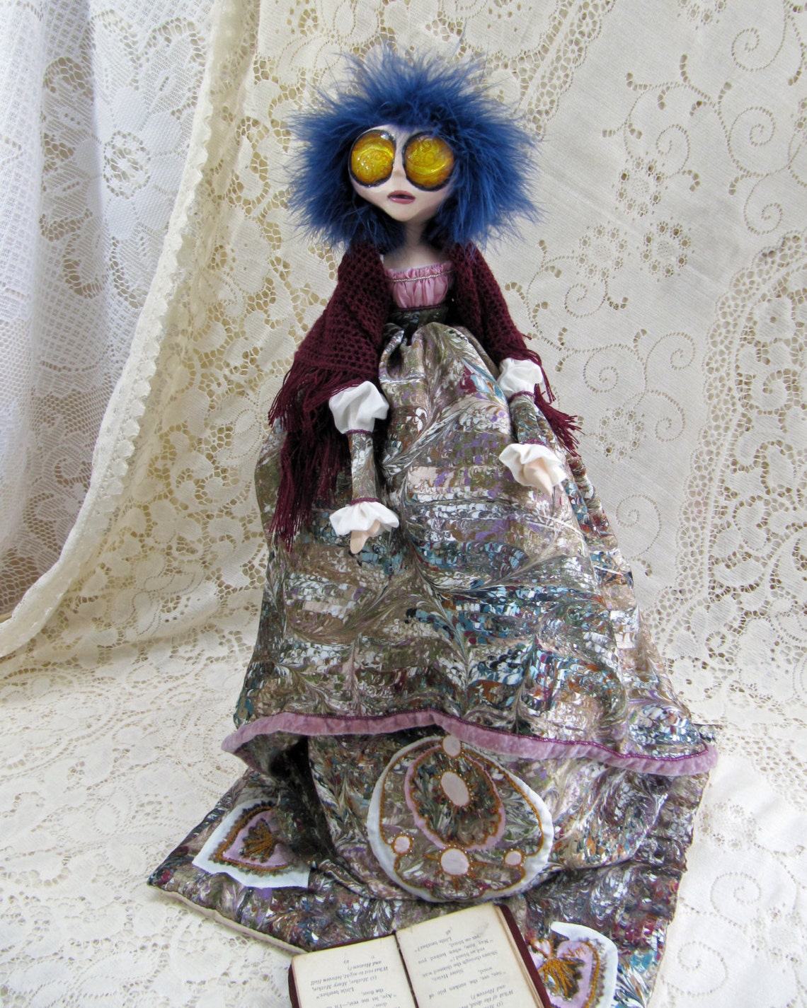 The Storyteller Fantasy Art Doll Etsy