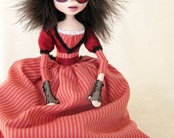 Mrs Lovett - Creepy Gothic Art Doll