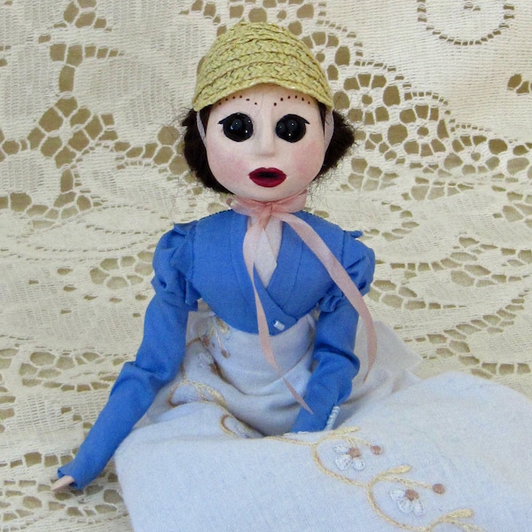 Eliza, A Regency Handmade Art Doll by Natasha Morgan