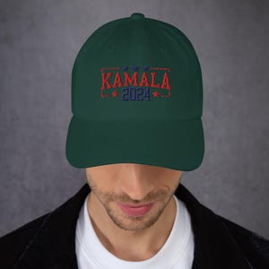 Cappello Baseball Kamala Harris 2024 - Berretto Unisex Con Chiusura Regolabile, Design Per Le Elezioni