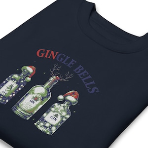 Premium Gingle Humor Christmas Sweatshirt, Unisex Xmas Jumper, Gift for Him or Her, Funny Holiday Top