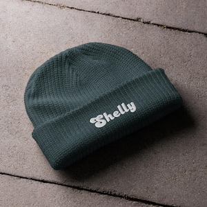 Gorro com nome personalizado, gorro bordado personalizado, gorro de malha personalizado, chapéu de inverno com monograma, ideia de presente única