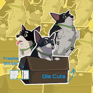 Dispatch Beef The Dog Stickers