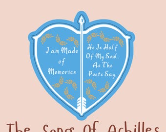 The Song Of Achilles Bow Sticker