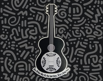 Pegatina de guitarra de Sinners Sammie