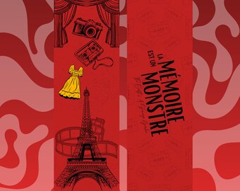 Marcapáginas La Memoire Est un Monstre (Entrevista con el vampiro)