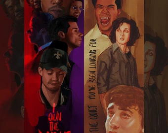Marcadores de doble cara de IWTV: ilustraciones originales