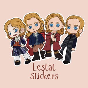 Lestat Chibi Stickers Season 2