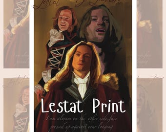 Lestat Art Print (Interview With The Vampire)