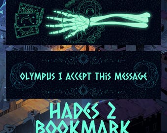 Marcapáginas de Hades 2 (inspirado en Melinoe)
