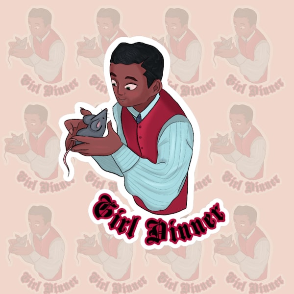 Louis De Pointe Du Lac Sticker (Girl Dinner) (Interview With The Vampire)