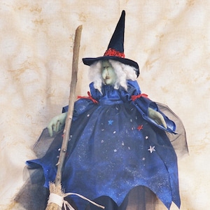 Ruby - Cloth Doll E-Pattern - 26in Halloween Witch epattern