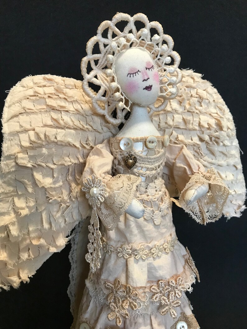 Angel Cloth Design Angel Victorian Epattern PDF Cloth Art Doll Sewing Pattern - Etsy