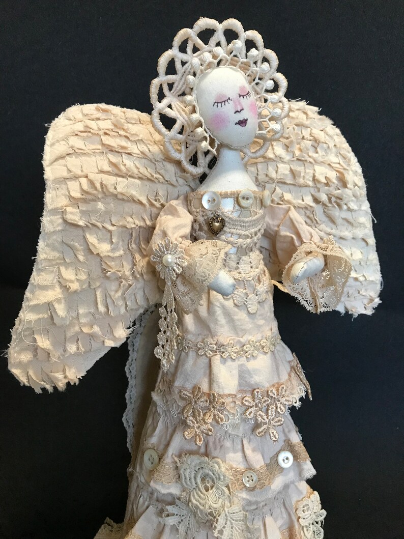 Angel Cloth Design Angel Victorian Epattern PDF Cloth Art Doll Sewing Pattern - Etsy