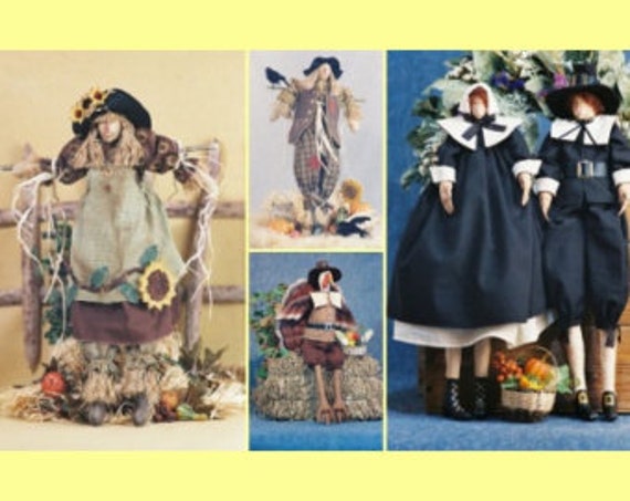 Mailed Cloth Doll Pattern Special Thanksgiving Collection