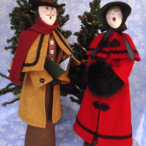 Caroler Collection Cloth Doll E-patterns Special Priced - Etsy