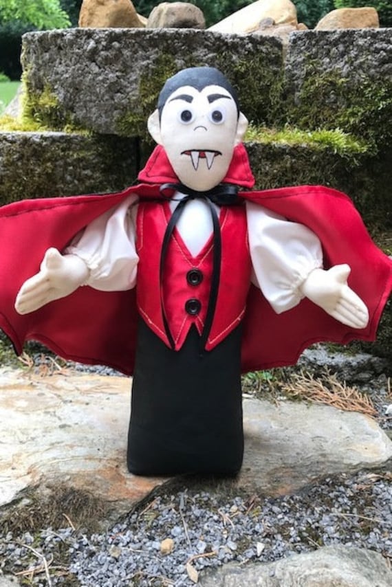 Count Dracula Cloth Doll E-pattern