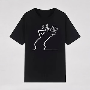 Camiseta La Linea, Camiseta La Linea Hombre, Camiseta Osvaldo Cavandoli TV, Camiseta Dibujos Animados, Camiseta Regalo Divertida, Dibujos Animados Años 70