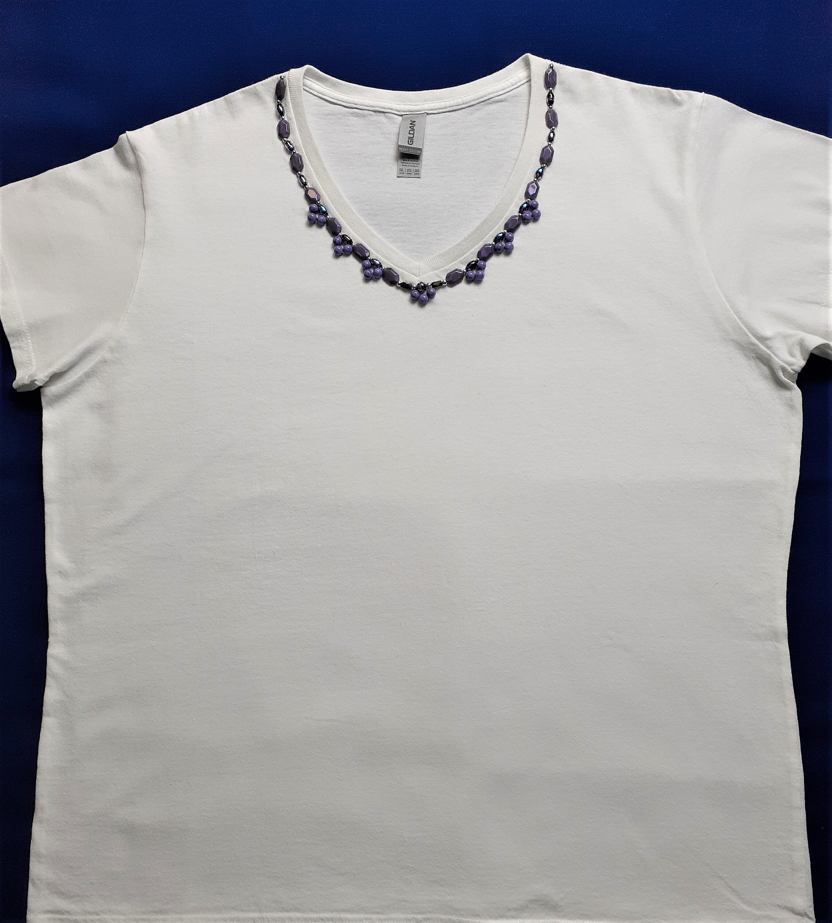 Embroidered Beads Cotton T-Shirt - Men - Ready-to-Wear