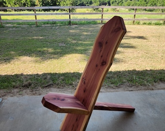 Eastern Red Cedar Viking Chair - Etsy