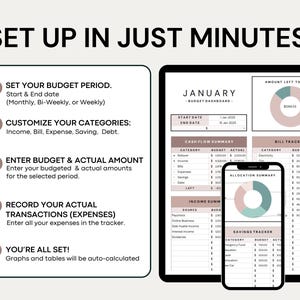 Paycheck Budget Google Sheets Template