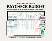 Paycheck Budget Spreadsheet Monthly Weekly Budget Google Sheet Biweekly Budget by Paycheck Template Simple Budget Income and Expense Tracker