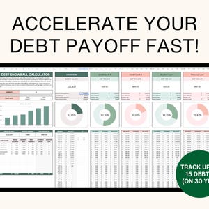 Personal Finance Debt Payment Tracker Debt Repayment