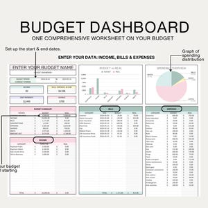 Expense and Income Tracker Spreadsheet