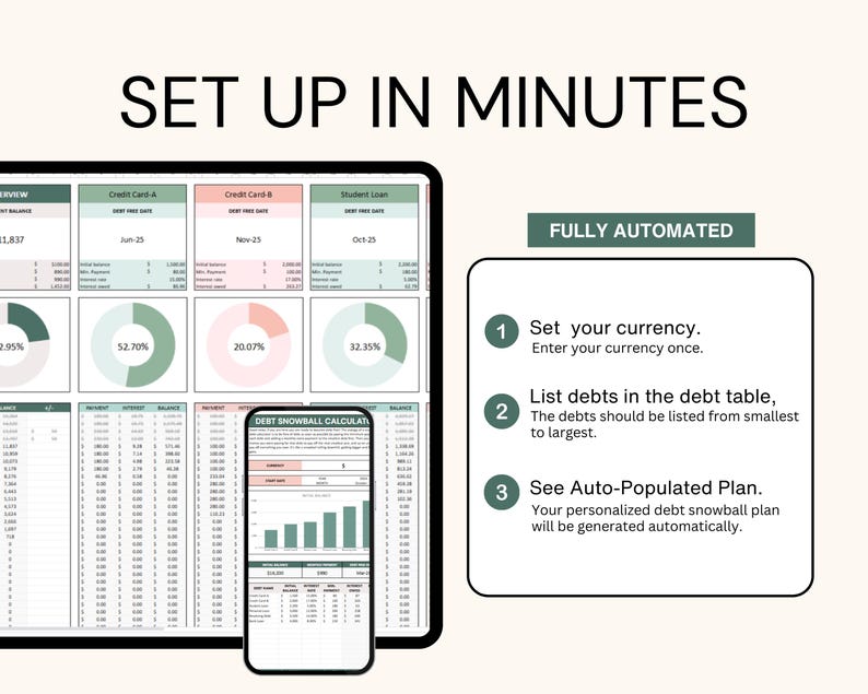 Debt dashboard spreadsheet debt tracker google sheets