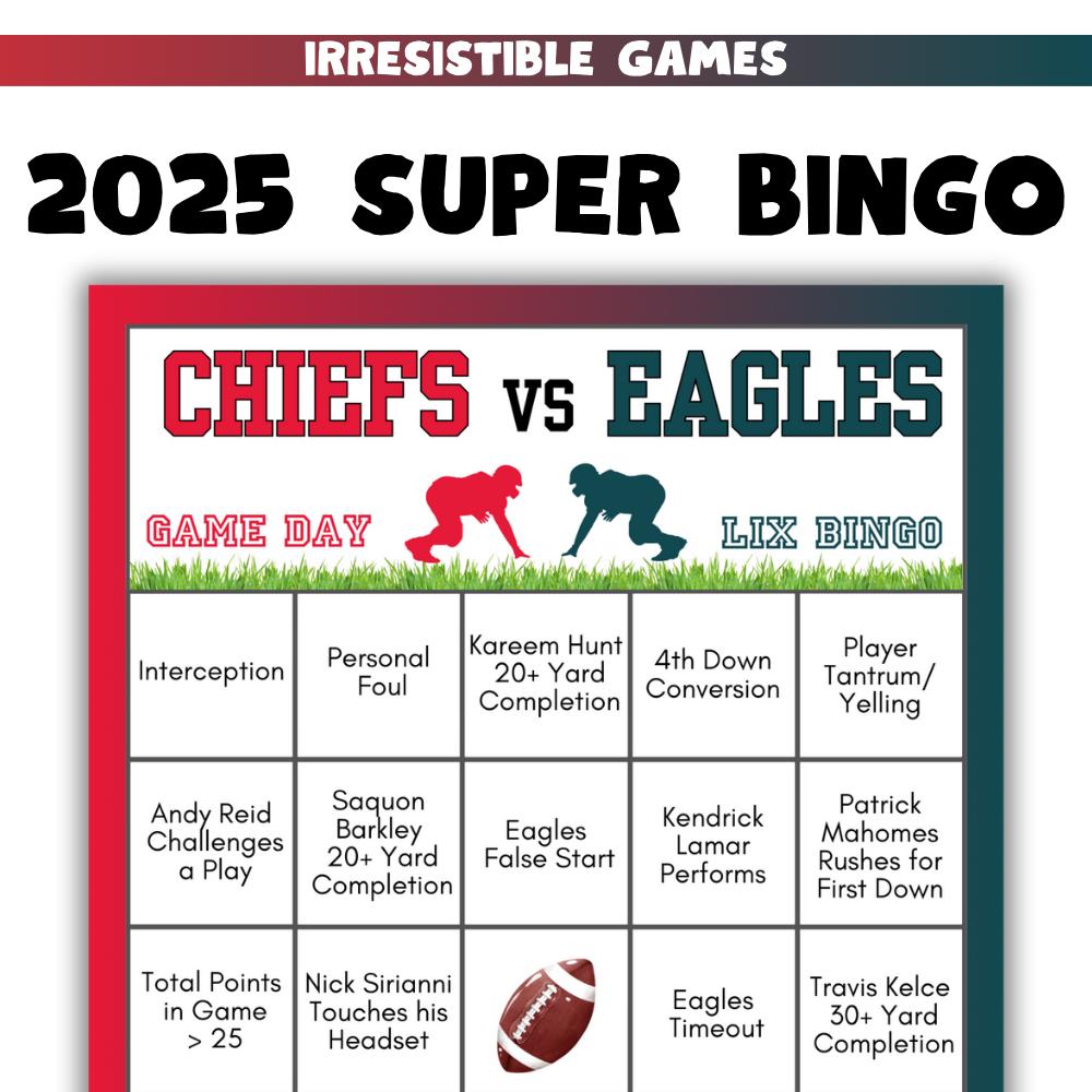 super-bowl-bingo-cards-2025-etsy for Super Bowl 2025 Bingo Cards Free Printable Super Bowl Bingo Cards 2025 - Etsy for Super Bowl 2025 Bingo Cards Free Printable
