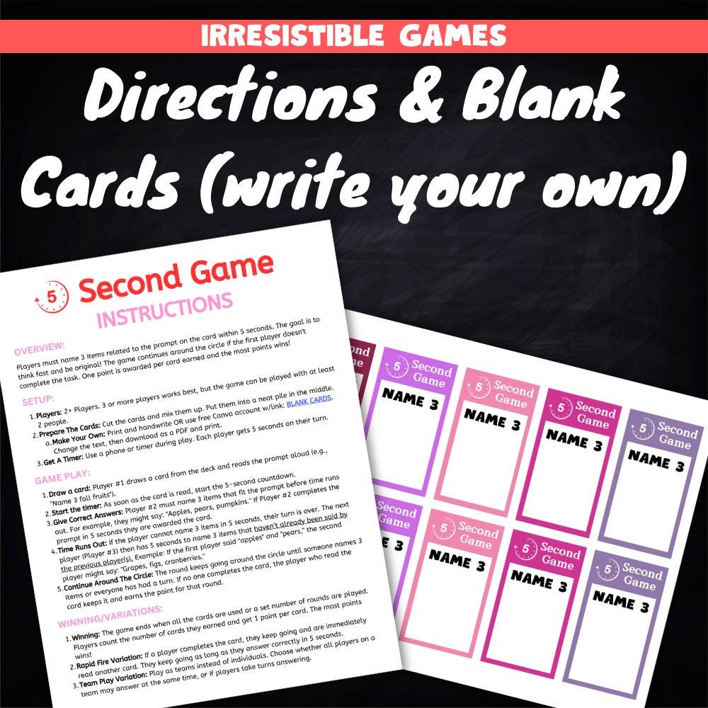 Valentine's 5 Second Game | Valentine's Activity for Kids and Adults ...