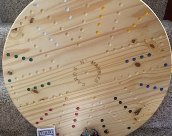 Cards & Marbles Board Game, family card games, pegs and jokers, 4 and 6 player game