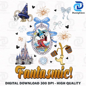 Vintage Cartoon Sorcerer Character Png, Coquette Bow Fantasia Sorcerer Stay Magical Shirt, Fantasmic Magic Kingdom Adventure, Digital File