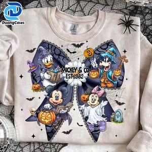 Halloween Mouses And Friend Png, Fall Vibes Cartoon Png, Spooky Season Png, Trick Or Treat Png, Spooky Halloween Png Design