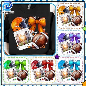 カスタムCanvaテンプレート フットボール写真挿入バンドルPng、トレンドPng、フットボールママPng、コケットフットボールPng、フットボールCanvaPng、試合当日