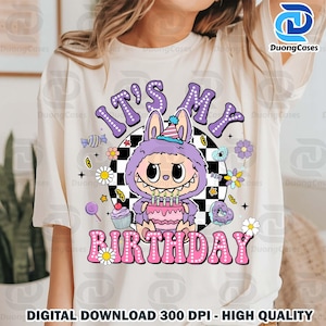 Es mi cumpleaños PNG, Feliz cumpleaños PNG, En mi época de cumpleaños, Muñeca de dibujos animados PNG, Regalo para niñas PNG, Cumpleaños de muñeca, Dibujos animados divertidos