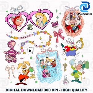 Movie White Rabbit Purple Cat Kids Png, Princess Wonderland Clipart, Princess Png, Watercolor Princess Magic Adventure Shirt Png