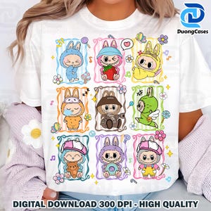 Trending Pink Cartoon Character Design, Perfect Gift for Kids, Coquette Bow Cute Doll For Kids Girls, Doll Cartoon Png, Coquette Bow Doll