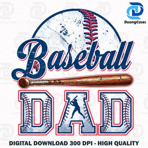 Retro Baseball Dad Png, Papa Shirt Design, Geschenk für Papa, Spieltag Shirt, Sport Papa Png, Baseball Png, Papa Leben Png, Vatertag Png