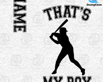 Custom Baseball Svg, That's My Boy Svg, Baseball Mom Svg, Baseball Mama Svg, Mother's Day, Mama Game Day Svg, Baseball Shirt, Gift For Mom