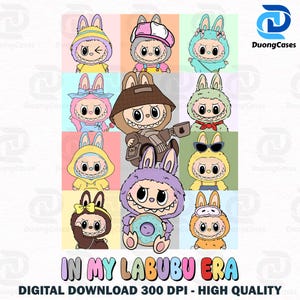Trending Pink Cartoon Character Design, Perfect Gift for Kids, Easter Coquette Bow Doll For Kids Girls Png, Funny Cartoon Png, Coquette Png